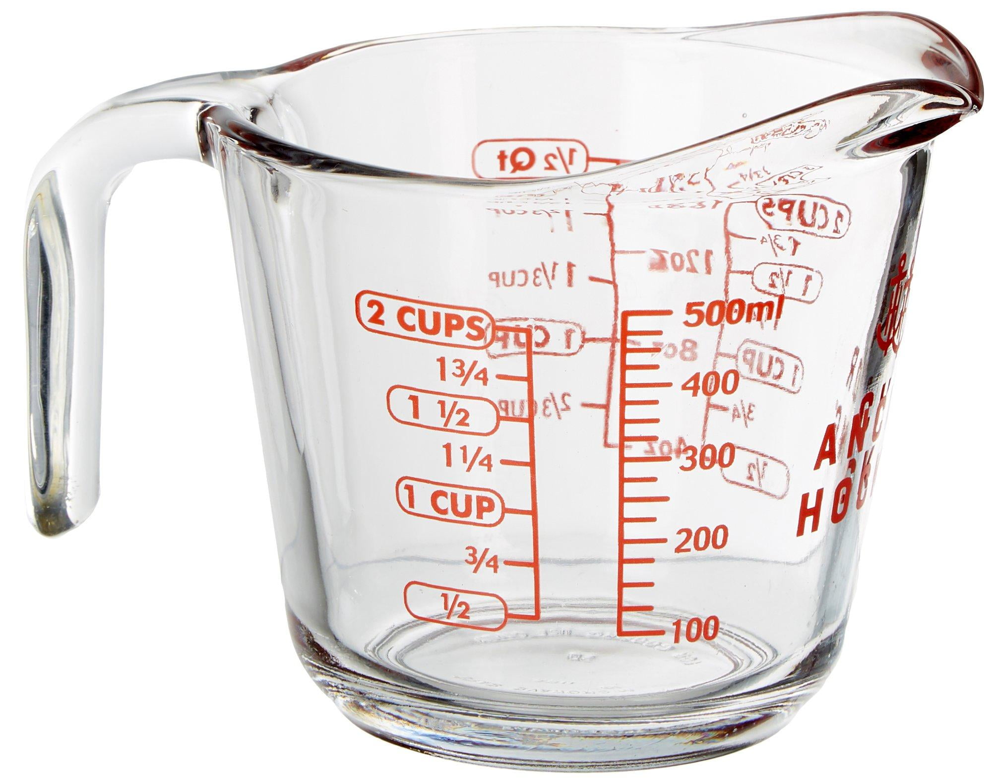 2-Cup Glass Measuring Cup by Anchor Hocking