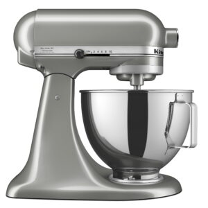 KitchenAid 4.5 Quart Deluxe Stand Mixer in Contour Silver