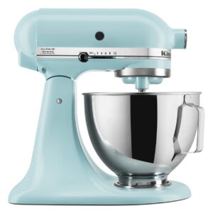 KitchenAid® Deluxe 4.5 Quart Tilt-Head Stand Mixer in Mineral Water Blue, Mannequin KSM97