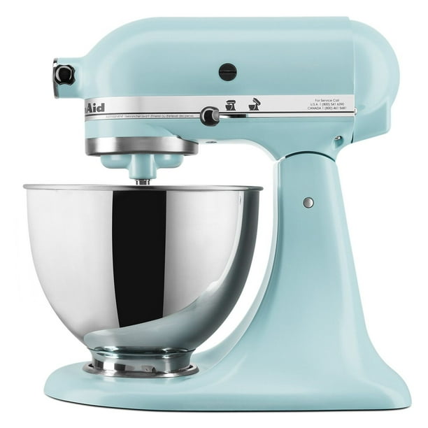 KitchenAid® Deluxe 4.5 Quart Tilt-Head Stand Mixer in Mineral Water Blue, Mannequin KSM97