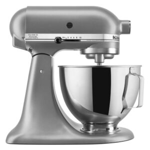 KitchenAid® KSM97 Deluxe 4.5 Quart Tilt-Head Stand Mixer in Silver