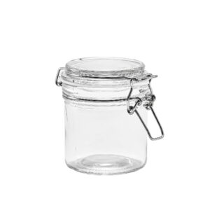 Mainstays 9.4 oz Glass Storage Jar with Locking Lid